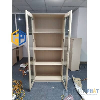 Tủ Tài Liệu 2 Cánh Kính TLK2