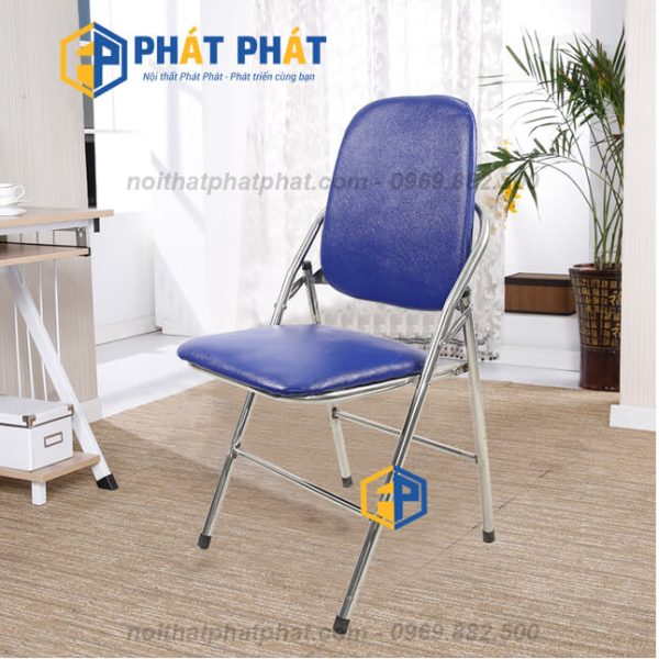 Ghế Gấp Inox Lưng Dài G04