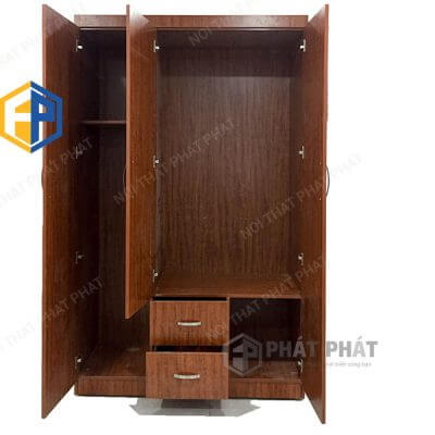 Tủ Quần Áo 3 Buồng 1m2 TAM02