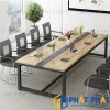 Bàn Họp chân sắt 2m4 BHS01 Bàn Họp chân sắt 2m4 BHS01