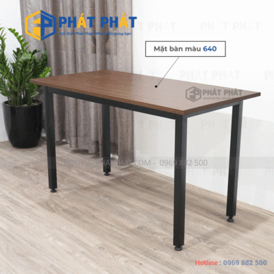 Mua bàn văn phòng khung sắt Phát Phát
