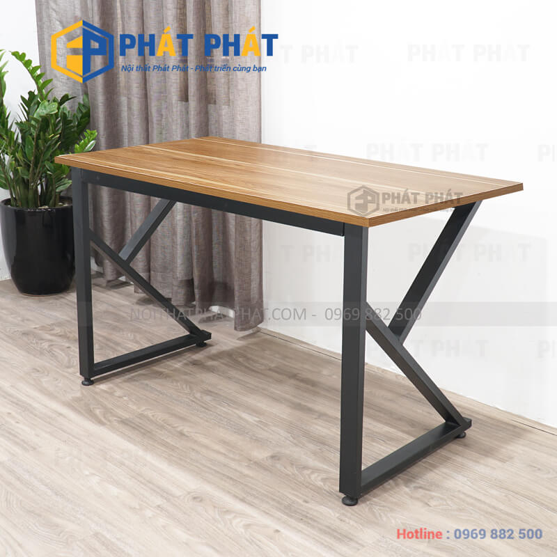 Bàn văn phòng chân sắt hà nội tiện dụng giá rẻ chính hãng - 2