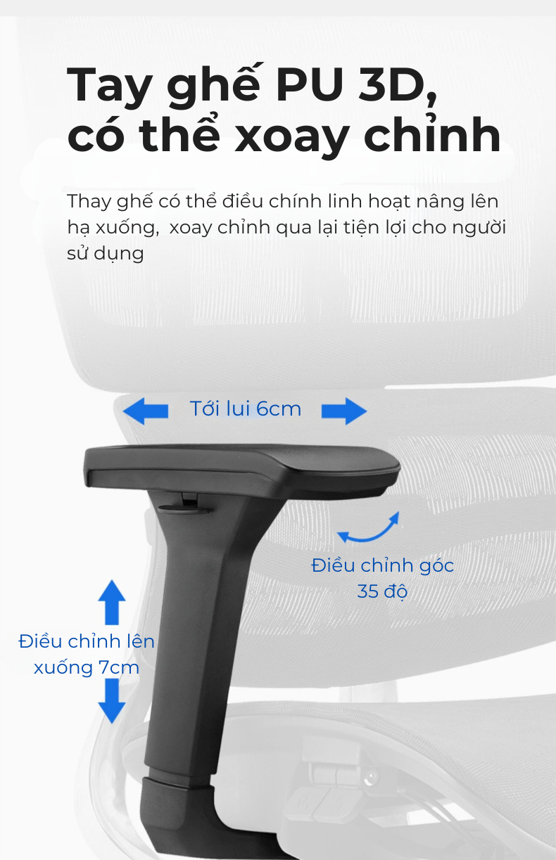 Ghế công thái học lưng kim loại Honey V1-des Ghế công thái học lưng kim loại Honey V1-des