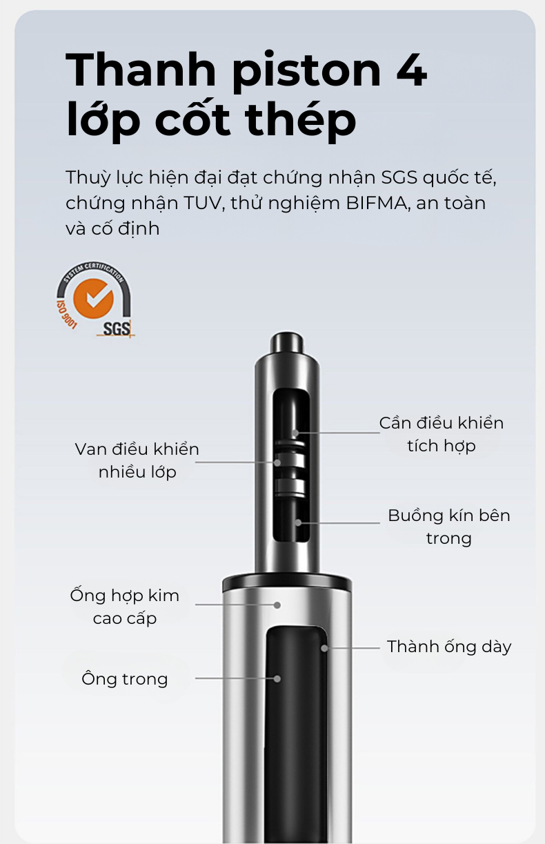 Ghế công thái học lưng kim loại Honey V5-des Ghế công thái học lưng kim loại Honey V5-des
